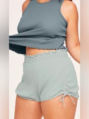 adore me Elodine Shorts size large light green